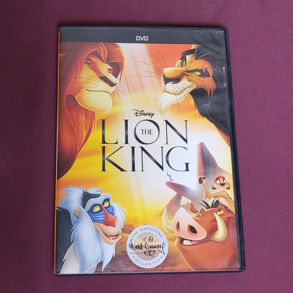The Lion King DVD The Signature Collection Walt Disney movie EUC - Picture 1 of 4